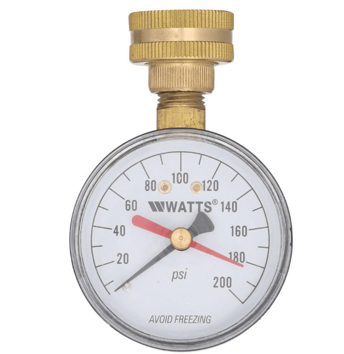 water pressure guage